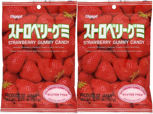 Miniatura 8 de Kasugai Fruit Assort - Caramelos de gomitas de 3.59 onzas (paquete de 3)