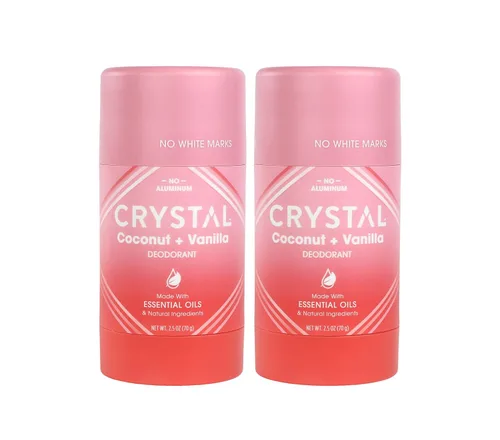Miniatura 8 de Crystal Deodorant - Desodorante natural de magnesio en barra sólida, carbón y árbol de té, 2.5 onzas (paquete de 2)