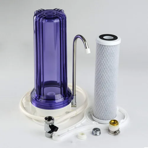 Miniatura 2 de iSpring FC15 Cartucho de filtro de agua de bloque de carbono CTO de repuesto de 5 micrones y 10 pulgadas para sistema de filtración RO de ósmosis