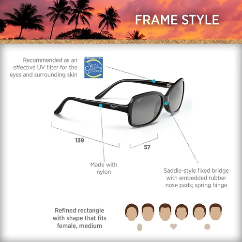 Miniatura 6 de Maui Jim Cloud Break - Gafas de sol polarizadas para mujer