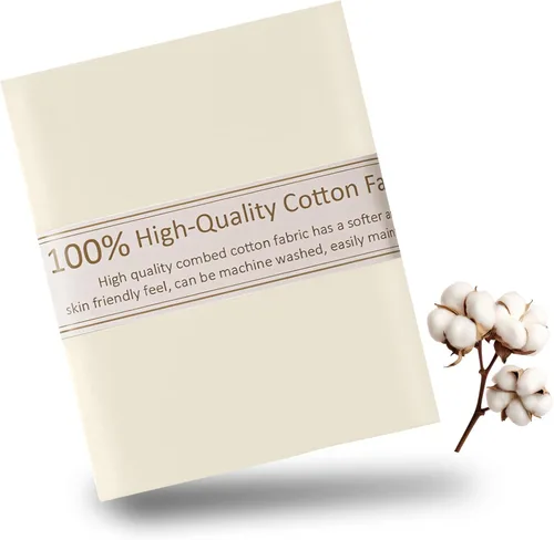 Miniatura 16 de Tela de Algodón Azul Bebé para Coser de 59 Pulgadas de Ancho, Tela de Popelina de Algodón 100% Natural por Yarda, Material de Algodón Suave