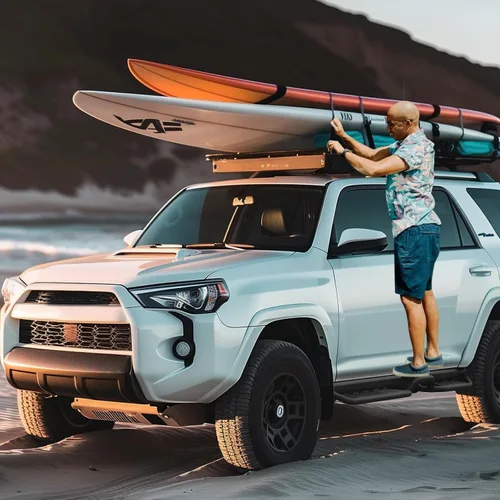 Miniatura 2 de SMANOW Estribos de Carrera Compatibles con Toyota 4Runner 2010-2024 Sin Faldones Laterales