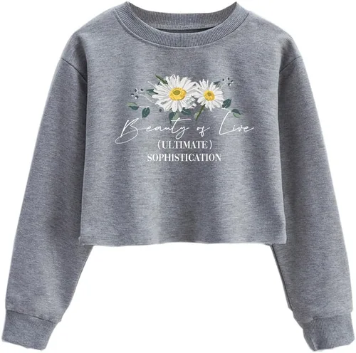 Miniatura 32 de Camiseta corta para niñas y niños, linda sudadera estética con gráficos de dibujos animados para adolescentes