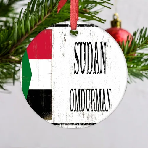 Miniatura 29 de Adornos de Navidad de Estambul 2023, bandera de pavo, decoraciones de Navidad para árbol, país, ciudad, recuerdo, fiesta, vacaciones, decoraciones
