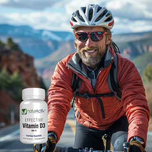 Miniatura 7 de Microcápsulas orgánicas de vitamina D3 de 5000 UI – Suplemento VIT D de alta resistencia para mujeres/hombres – Absorción rápida, aumenta