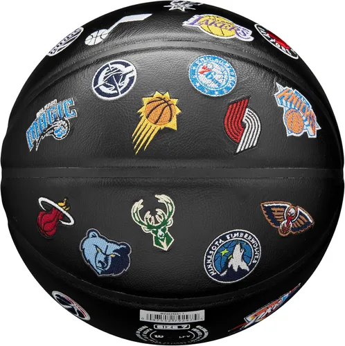 Miniatura 7 de WILSON NBA All Team Premiere Baloncesto – Negro/Multicolor, Tamaño 7-29.5 pulgadas