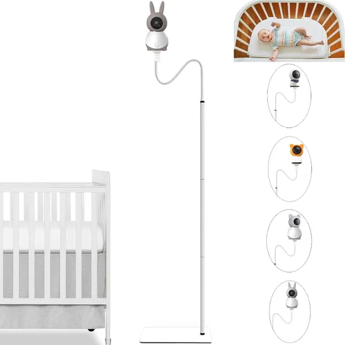 Miniatura 10 de Soporte telescópico para monitor de bebé para BOIFUN Baby 2S/5S/6T, ieGeek Baby 1T, DEATTI BM101-M, ARENTI P2Q/ B2, Momcozy BM01/BM03/BM04/BM02