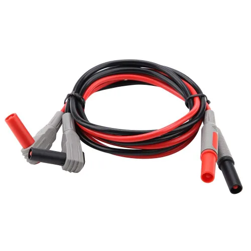 Miniatura 3 de Kit de cables de prueba P1300B, multímetro digital electrónico de cables de prueba con extensión de prueba, pinzas de cocodrilo/cocodrilo, puntas