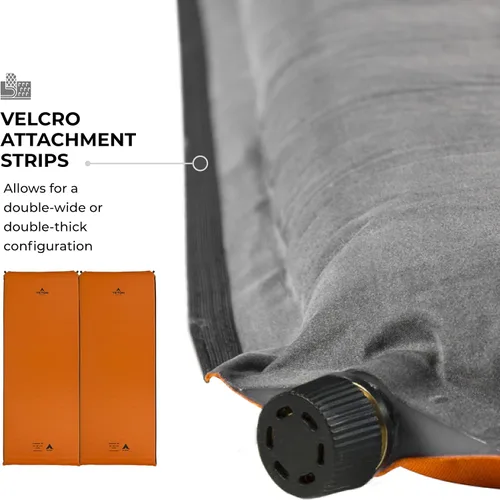 Miniatura 5 de Teton Altos - Colchoneta inflable aislada para dormir, para camping, mochilero, senderismo, económica y duradera