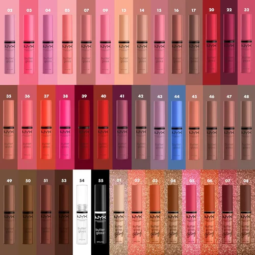 Miniatura 5 de NYX MAQUILLAJE PROFESIONAL Brillo de mantequilla, brillo de labios no pegajoso - crema brulée (natural)