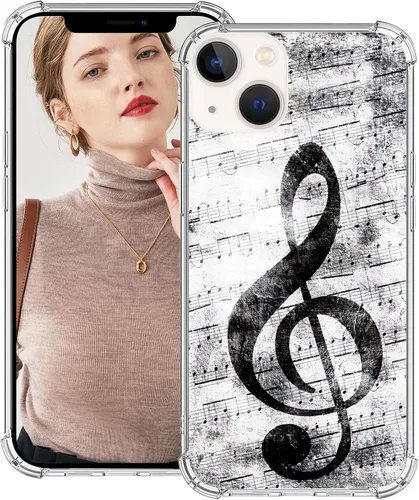 Miniatura 12 de Funda compatible con iPhone 14 Plus, diseño kawaii, diseño femenino, para mujeres y niñas, línea abstracta de protección facial