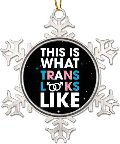 Miniatura 15 de Adornos de orgullo LGBT arcoíris para árbol de Navidad, progreso LGBTQ, orgullo arco iris, adornos de Navidad gay lesbianas, orgullo gay, recuerdo