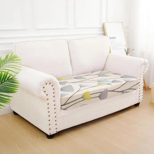 Miniatura 7 de hyha Fundas de Cojines con Estampado para Sofá al Aire Libre, Fundas de Sofá Florales Lavables para Muebles de Patio al Aire Libre, Funda de Natural