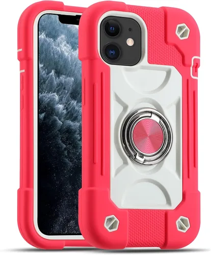 Miniatura 48 de MARKILL Funda compatible con iPhone Air de 6.5 pulgadas 2025 con soporte de anillo giratorio de 360 grados, protección contra caídas de grado