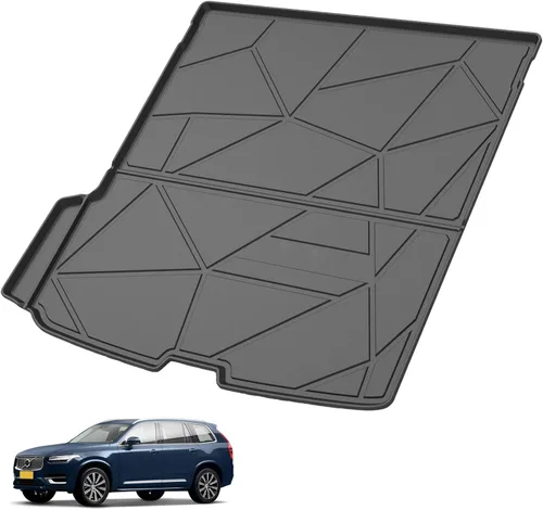 Miniatura 7 de Elsetyler Revestimiento de carga para viaje 2021 – TPO negro para todo tipo de clima, resistente al agua, bandeja de carga trasera, protector