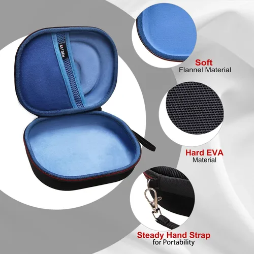 Miniatura 6 de LTGEM Funda rígida para auriculares JBL - Azul cielo/ Azul oscuro