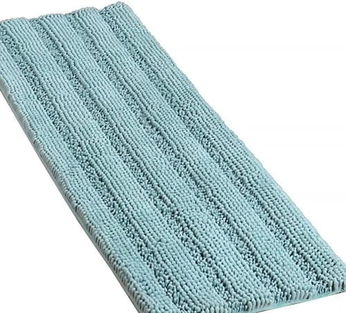 Miniatura 69 de Turquoize Alfombras de Baño de Chenilla Peludas Alfombra de Baño Antideslizante Gruesas Alfombras Peludas para Baño Chenilla Juego de Alfombra