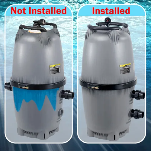 Miniatura 4 de R0357800 - Junta tórica para tanque de filtro de piscina (2 piezas), compatible con Jandy Zodiac CV340, CV460, CV580, CL340, CL460, CL580, DEV48