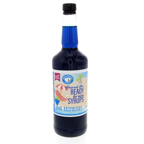 Miniatura 39 de Hypothermias Wild Cherry - Jarabe de sabores de cono de nieve hawaiano listo para usar (128 onzas líquidas), hielo afeitado, 100% azúcar de caña pura