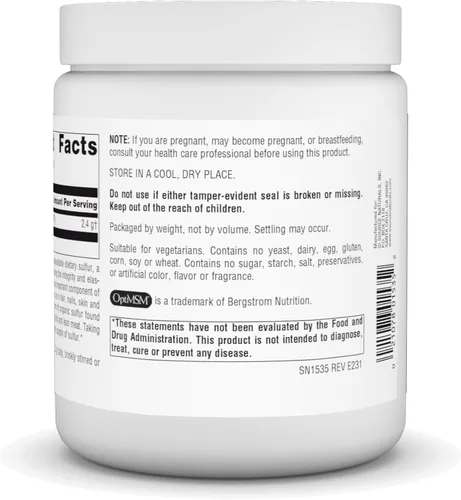 Miniatura 3 de Source Naturals MSM, (metilsulfonilmetano) - 16 onzas en polvo