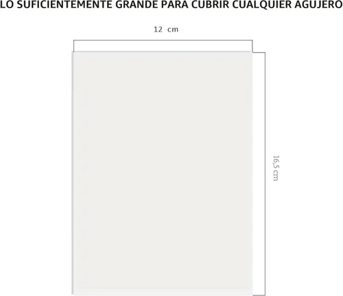 Miniatura 3 de Kit de reparación de revestimiento de vinilo, color blanco, duradero, autoadhesivo, parche de revestimiento de vinilo cortado para adaptarse a 6