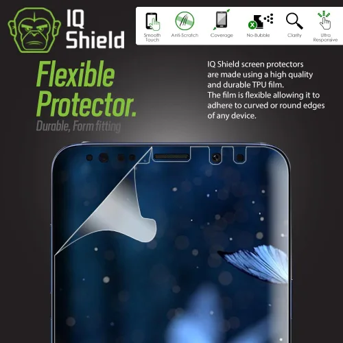 Miniatura 3 de IQShield Paquete de 2 protectores de pantalla para Samsung Galaxy S9 Plus/S9+ (compatible con fundas), compatible con identificación de huellas