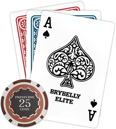 Miniatura 3 de Brybelly Eclipse - Fichas de póquer pesadas de 0.49 oz (0.49 oz), 50