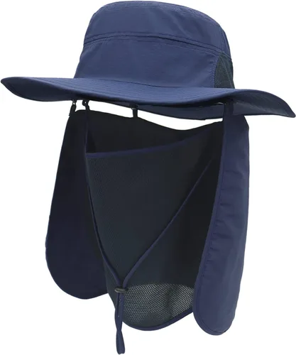 Miniatura 8 de Surblue Sombrero de pesca con solapa para el cuello, protección UV, protección UV, UPF50+