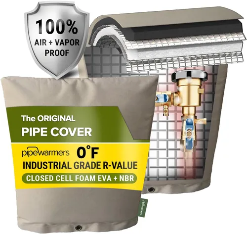 Cubierta de aislamiento de tubería original (5˚F)(revestimiento UV), cubierta de bomba y válvulas, protección contra la congelación, prevención de
