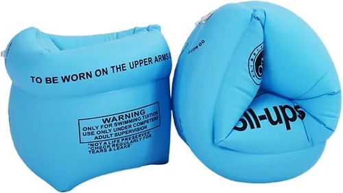 Paquete de 2 a 4 flotadores de brazo para niños y adultos, flotadores de piscina, anillos de natación inflables, bandas de brazo de PVC, mangas