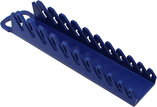 Miniatura 6 de Kit de bandeja organizadora de 11 herramientas para llaves rechonchas o de línea (kit de 4 piezas, negro y azul)