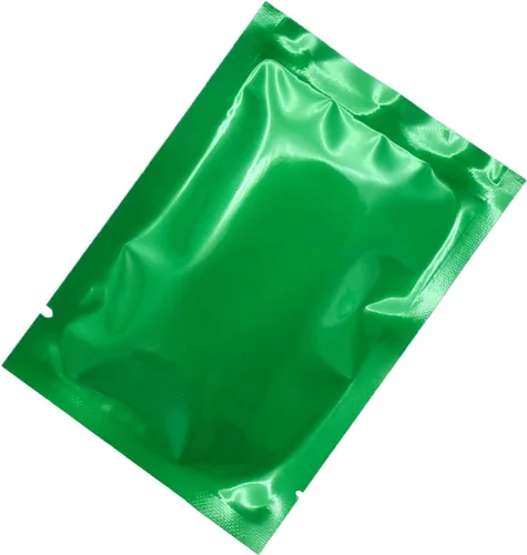 Miniatura 23 de QQ Studio 100 bolsas metálicas de Mylar con parte superior abierta y sellables (6x9cm (2.3x3.5"), 100x Kraft) 100 papel estraz
