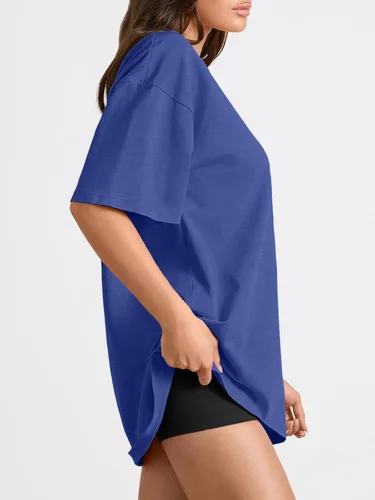 Miniatura 140 de Trendy Queen - Camisetas de entrenamiento de moda para mujer, camisetas atléticas de manga corta para verano y primavera, disponibles en tallas
