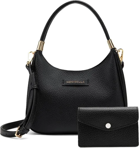 Miniatura 13 de NEWBELLA Bolso Hobo para mujer - Bolso de hombro y bandolera de cuero sintético, bolso de mano espacioso para el trabajo y uso diario