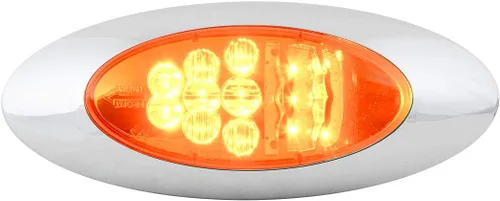 GG Grand General 77270 Luz LED (Oval Y2K ámbar/ámbar marcador lateral y giro), 1 paquete