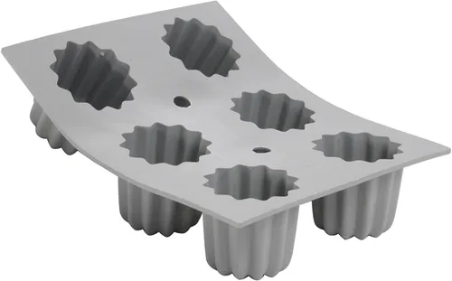 Miniatura 10 de de Buyer ELASTOMOULE Molde de silicona para mini-muffins, crea 9 muffins, fácil de usar y limpiar, apto para lavavajillas