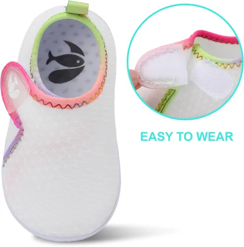 Miniatura 228 de FEETCITY Baby Boys Girls Water Sport Shoes Barefoot Kids Aqua Socks Quick-Dry Beach Swim Pool Shoes