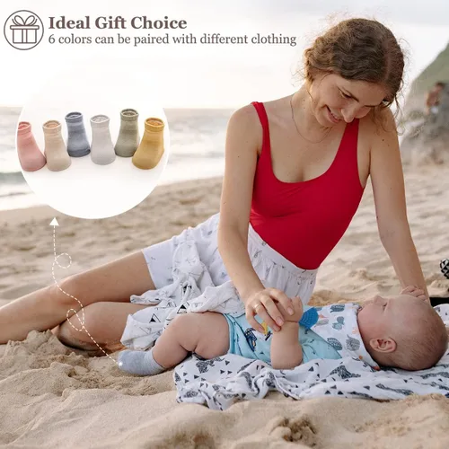 Miniatura 8 de Nuevos calcetines de malla de verano para bebés, niños y niñas pequeñas, calcetines para recién nacidos, accesorios esenciales para bebés