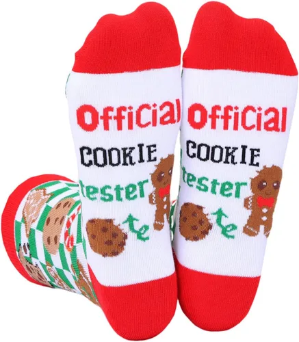 IRISGOD Divertidos calcetines de Navidad para hombres y mujeres, regalos de Navidad novedosos y locos para la familia