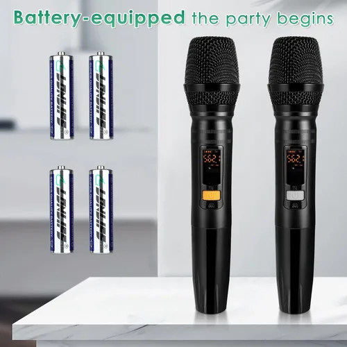 Miniatura 6 de Juego de micrófono mezclador de audio profesional de 5 canales para transmisión en vivo, karaoke familiar, grabación de estudio, sistema
