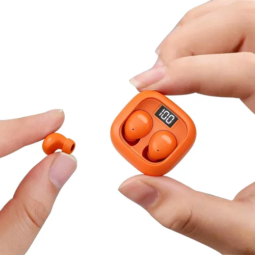 Miniatura 9 de Auriculares invisibles con Bluetooth invisibles, de perfil bajo, micro pequeños, discretos, ocultos, para el trabajo, auriculares pequeños
