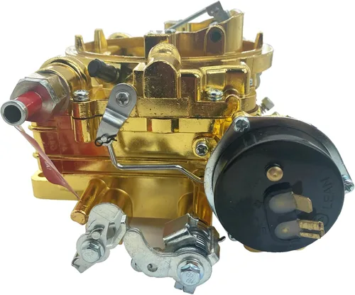 Miniatura 4 de 1409 - Carburador marino de 4 barriles de repuesto para válvula de aire de orificio cuadrado de 600 CFM, estrangulador eléctrico, carburador