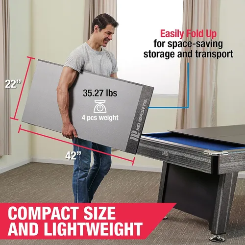 Miniatura 6 de MD Sports Table Tennis Tables Multiple Styles Ping Pong Tables, Foldable for Easy Storage with Nets Included, Perfect for Family Game Rooms