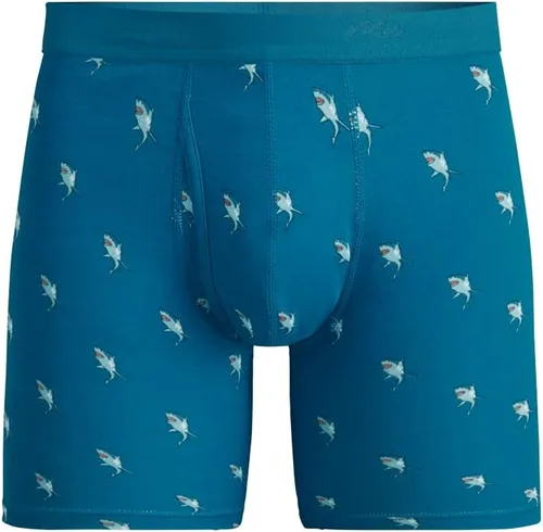 MeUndies Calzoncillos tipo bóxer de algodón elástico para hombre con bragueta - Ropa interior para hombre - Tela exclusiva de Tienda