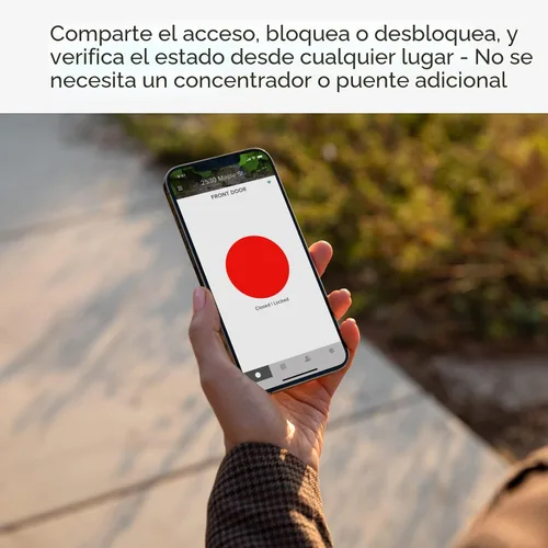 Miniatura 2 de Yale Security Assure Lock 2 Cerrojo, Cerradura Inteligente de Puerta de Entrada Negro Gamuza con Llave, con Teclado Conectado Wi-Fi para Entrada