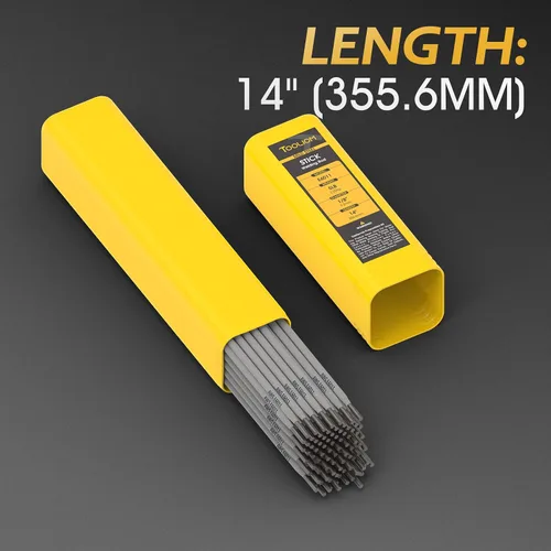 Miniatura 3 de Barra de soldadura de bajo hidrógeno TOOLIOM E6011 de 1/8" 5LB Electrodos de varilla de acero al carbono
