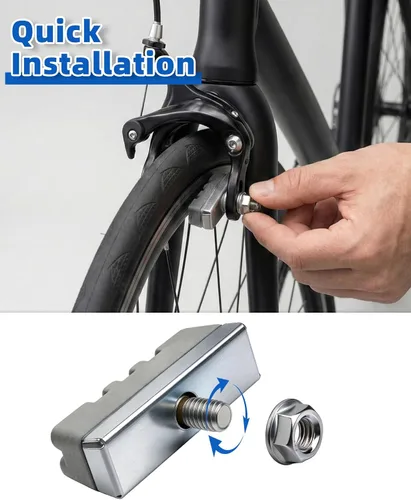 Miniatura 5 de Zacro 2/4 Pairs Bike Brake Pads, Ceramic Bicycle Disc Brake Pads Fit for Tektro Shimano TRP Deore Br-M575 B01s Mt200 M525 M515 T615 T675 M505 M495