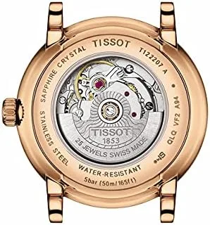 Miniatura 3 de Tissot Carson - Reloj automático para mujer con esfera plateada T122.207.36.033.00