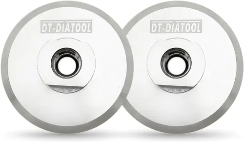 Miniatura 7 de DT-DIATOOL Parte trasera de aluminio de la almohadilla de pulido de 3 pulgadas, almohadilla de respaldo de gancho con eje de 5/8 pulgadas, 11