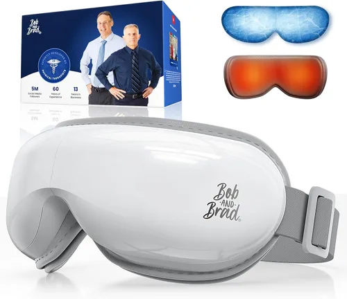 Miniatura 10 de BOB AND BRAD - Masajeador de ojos con calor y enfriamiento, máscara ocular EyeOasis 2 para migrañas, apta para FSA/HSA, masajeador facial térmico